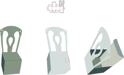 Candy Box Packaging-eps Stock Illustration