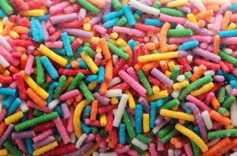 Candy bright background Stock Photos