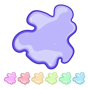 Candy bubble gum cartoon vector graphic Stock Illustration