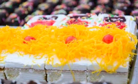 Candy cake Stock Photos