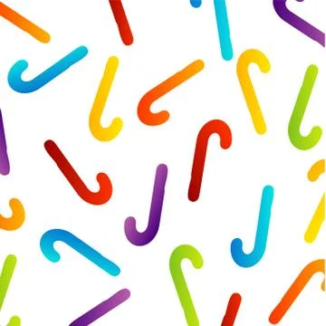 Candy cane background Stock Illustration