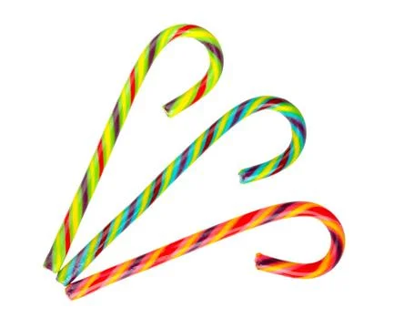 Candy cane candy cane isolated on a white background Copyright: xZoonar.co... 스톡 사진