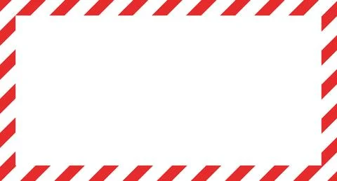 Candy cane christmas frame with blank space. Christmas border. Merry Christmas 库存插图