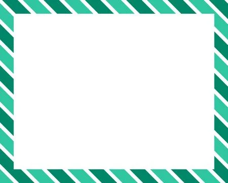 Candy cane christmas frame with blank space. Christmas border. Merry Christmas 库存插图