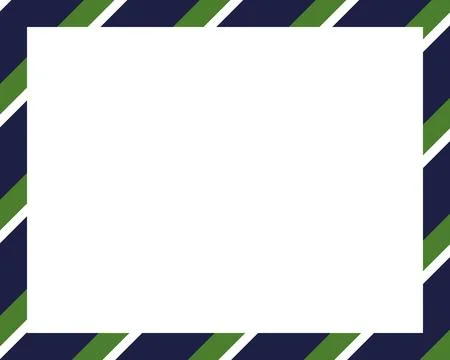 Candy cane christmas frame with blank space. Christmas border. Merry Christmas 库存插图