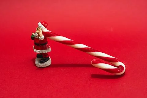 Candy cane Christmas Stock Photos