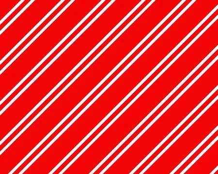Candy cane Christmas seamless pattern background vector illustration. Stock Illustration