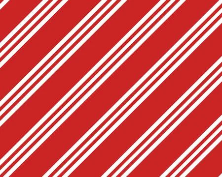 Candy cane Christmas seamless pattern background vector illustration. Stock Illustration