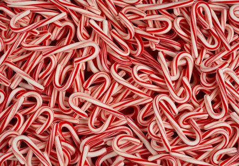 Candy Cane Collection Foto stock