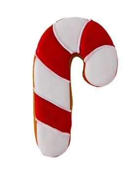 Candy Cane Cookie Gingerbread Stock Photos