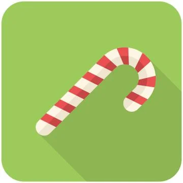 Candy cane icon Stock Illustration
