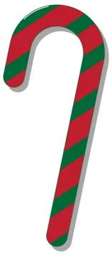 Candy Cane Stock Illustration