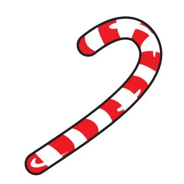 Candy cane Stock Illustration
