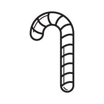 Candy Cane Stock-Illustration