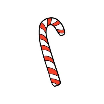 Candy cane Stock Illustration