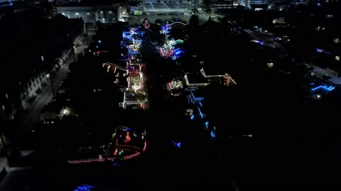 Candy Cane Lane 2022 IV Stock Footage 228665155
