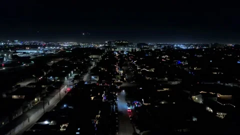 Candy Cane Lane 2022 VII Stock Footage 228665348