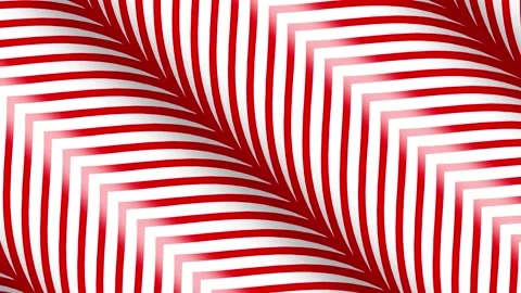 Candy cane mint red white ribbon wave christmas holiday Video stock 220798234