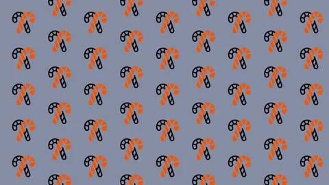 Candy Cane Pattern - Festive and Fun Design for the Holidays. Stock Footage 325405400