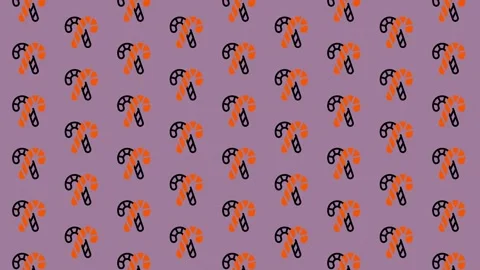 Candy Cane Pattern - Festive Holiday Background for Creative Projects. Video stock 325405402