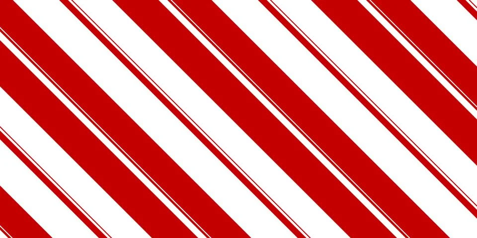 Candy Cane Pattern for Holiday Packaging and Decor 스톡 일러스트