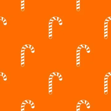 Candy cane pattern seamless Stock Illustration