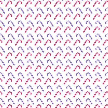 Candy Cane Patterns 库存插图