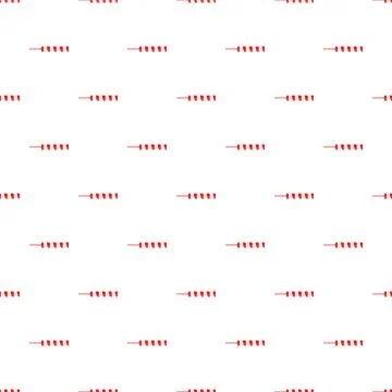 Candy cane red and white stripes pattern イラスト素材