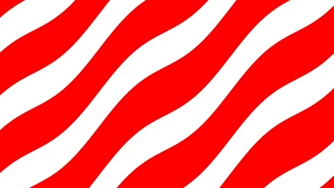 Candy cane wave animation background Stock Footage 324543157