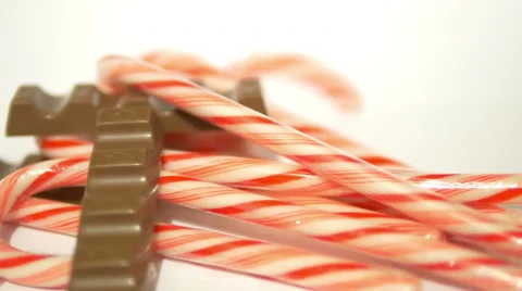Candy Canes and Chocolate Horizontal 1 4K Vidéo 45534442