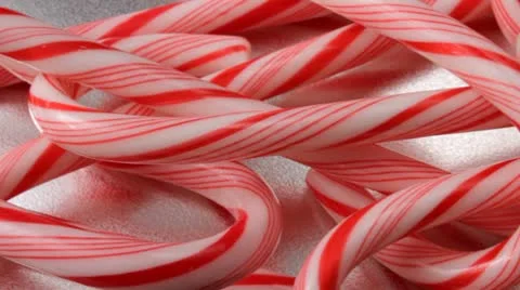 Candy canes Video stock 8955553