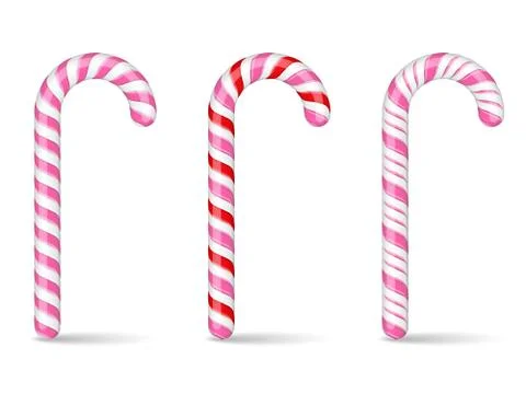 Candy Canes Illustrazione stock