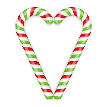 Candy Canes Illustrazione stock