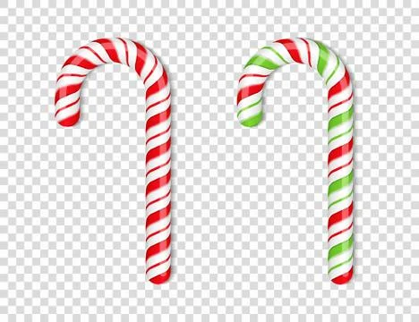 Candy Canes Stock Illustration