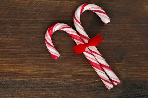Candy canes Stock Photos