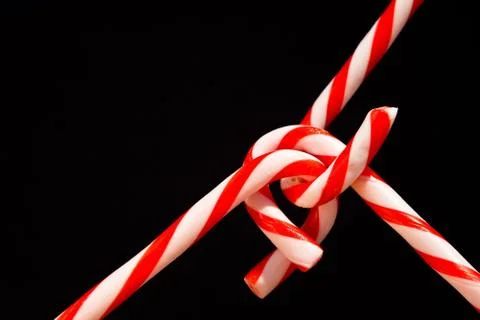 Candy canes Stock Photos