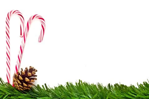 Candy canes Stock Photos