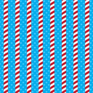 Candy canes vector background Stock Illustration