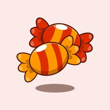 Candy. cartoon vector illustration. Stock Illustration