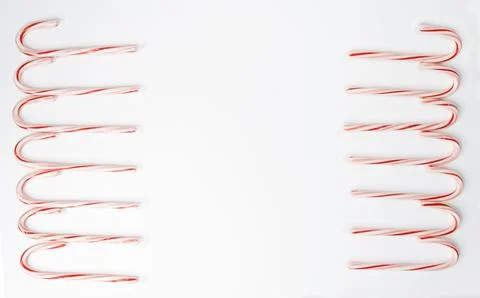 Candy Case border left right Stock Photos