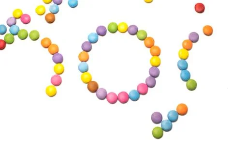 Candy chocolate cubes Stock Photos