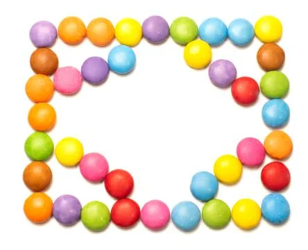 Candy chocolate cubes Stock Photos