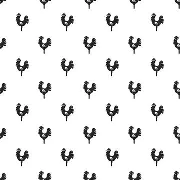 Candy cock stick pattern seamless Illustrazione stock