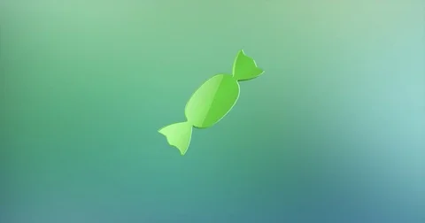 Candy Color 3d Icon Stock Footage 76957555