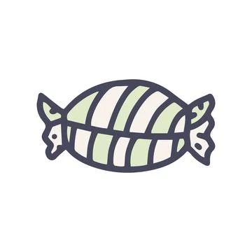 Candy color vector doodle simple icon design Stock Illustration