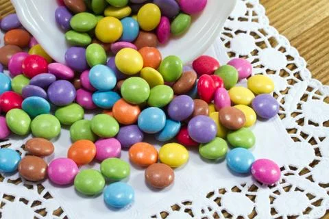 Candy-colored background Stock Photos