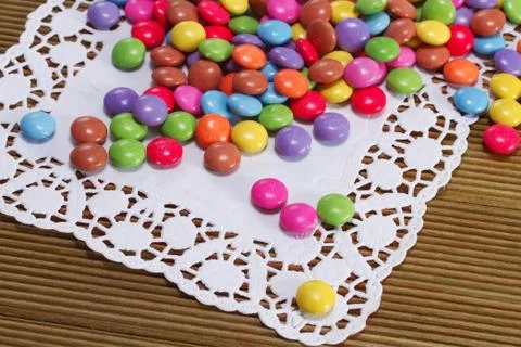 Candy-colored background Stock Photos