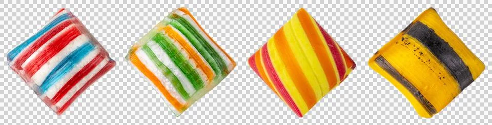 Candy. Colored hard candy. Sweets stripe pattern Foto stock