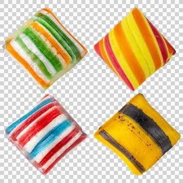 Candy. Colored hard candy. Sweets stripe pattern Foto stock