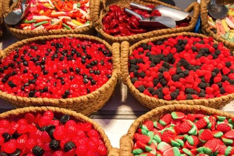 Candy colors Fotos Stock